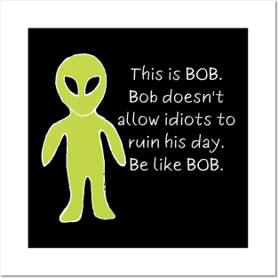 Sarcastic bob memes Posters and Art